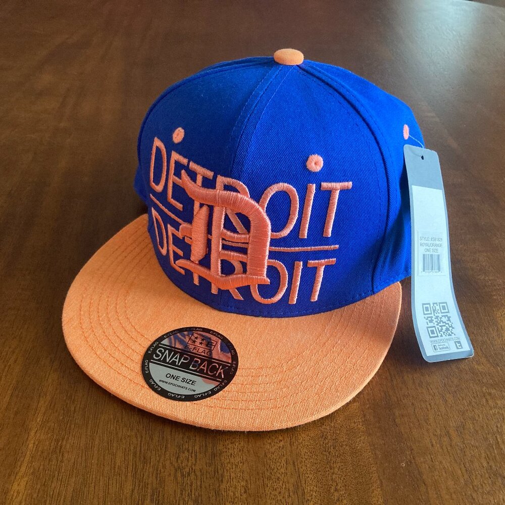 Detroit Snapback Hat